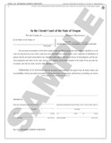 SN 1501 Estate Administration Kit (OR)