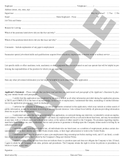 SN 710 Application for Employment (ANY STATE)