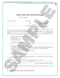 SN ARREST Arrest, Criminal Citation and/or Criminal Charge Expungement Set (OR)