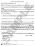 SN 1089 Seller's Property Disclosure Statement (OR)