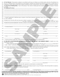 SN OWNER Owner's Sale Agreement Set (OR)