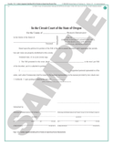 SN 1412 Order Admitting Will to Probate and Appointing Personal Representative -- Testate (OR)