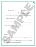 SN 1501 Estate Administration Kit (OR)