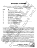 SN 1505 Residential Eviction Kit (OR)