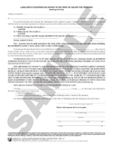 WA 812 Residential Eviction Kit (WA)