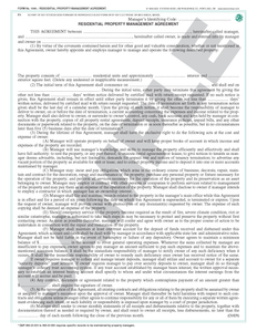 SN 1086 Property Management Agreement, Residential (OR)