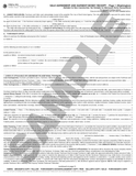 SN 800AB Sale Agreement and Earnest Money Receipt Set, Pages 1 and 2 (WA)